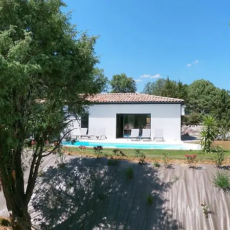 Camille Piscine Chauffee Proche Pont D'arc Villa Saint Alban Auriolles
